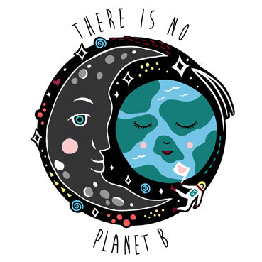 TW103 - There is no planet B Greeting Card