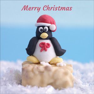 XMS116 - The Christmas Penguin Christmas Card